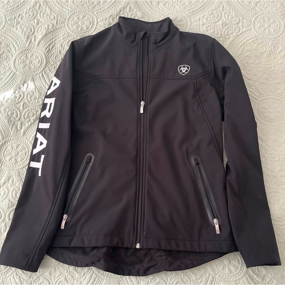 Ariat Black Logo Softshell Utility Jacket
